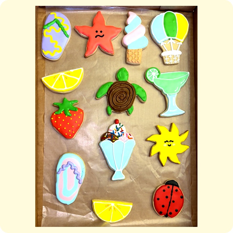 Stars and fun cookies